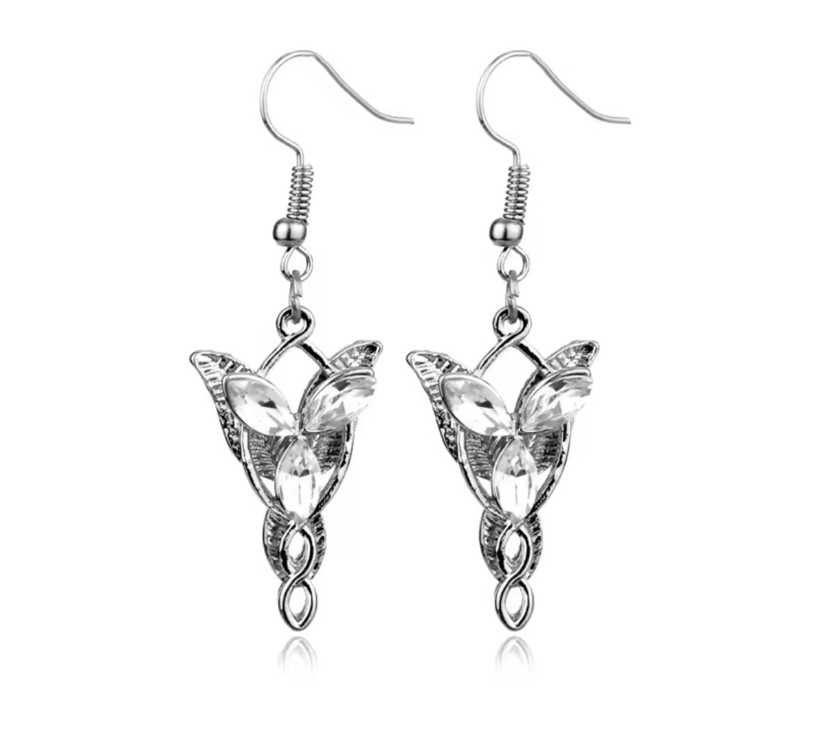Arwen Elvish Evenstar Earring - LOTR Inspired | Arwen Elf Evenstar Küpe - LOTR İlhamlı