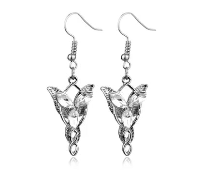 Arwen Elvish Evenstar Earring - LOTR Inspired | Arwen Elf Evenstar Küpe - LOTR İlhamlı