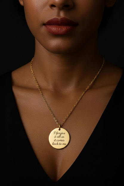 Ethel Cain Inspired 'If It's Meant To Be Then It Will Be' Necklace - Lyric Pendant
