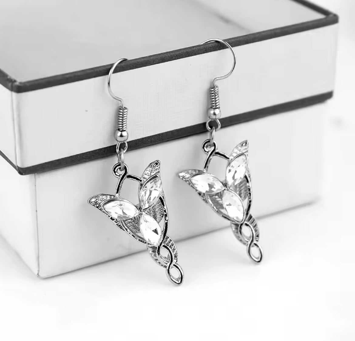 Arwen Elvish Evenstar Earring - LOTR Inspired | Arwen Elf Evenstar Küpe - LOTR İlhamlı