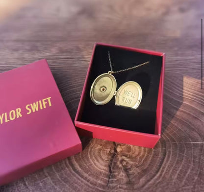 Taylor Red All Too Well Kolye - Taylor Red All Too Well Necklace