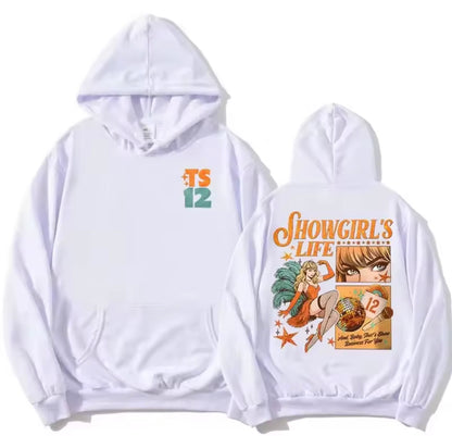 Taylor The Life Of A Show Girl Album Hoodie | Taylor The Life Of A Show Girl Albüm Sweat