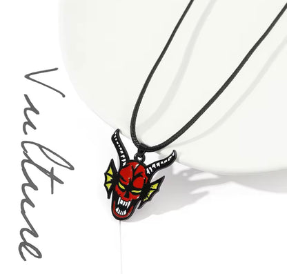 Stranger Things Hellfire Club Pendant Necklace / Keyring | Stranger Things Hellfire Kulübü Kolye / Anahtarlık