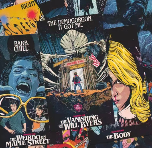 Stranger Things Double Sided Collection Cards