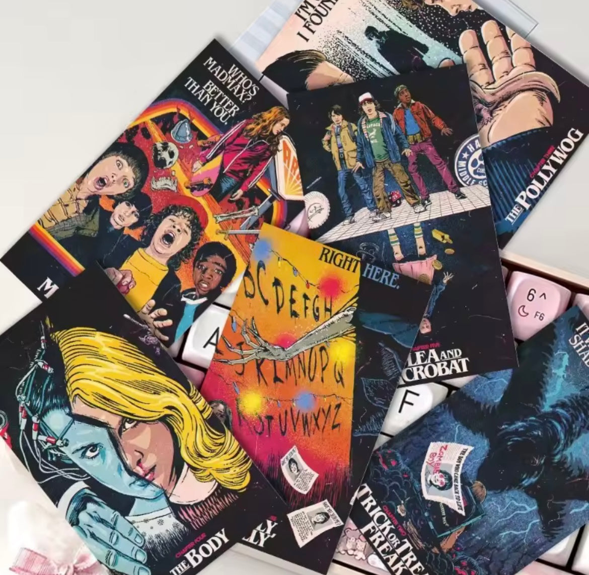 Stranger Things Double Sided Collection Cards