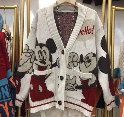 Disney Donald & Mickey Cardigan - Classic Characters | Disney Donald & Mickey Hırka - Klasik Karakterler