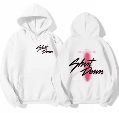BP BORN PINK Shut Down Hoodie | BP BORN PINK Shut Down Sweat