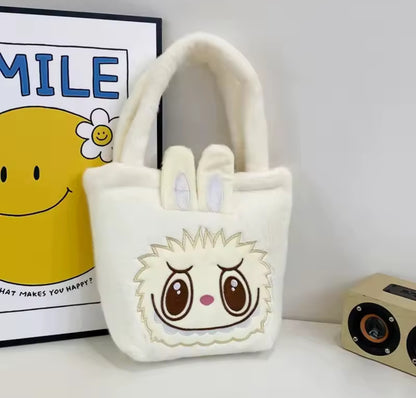Forest Creature Figurine Inspired Labubu El ve Omuz Çantası - Forest Creature Labubu Hand & Shoulder Bag