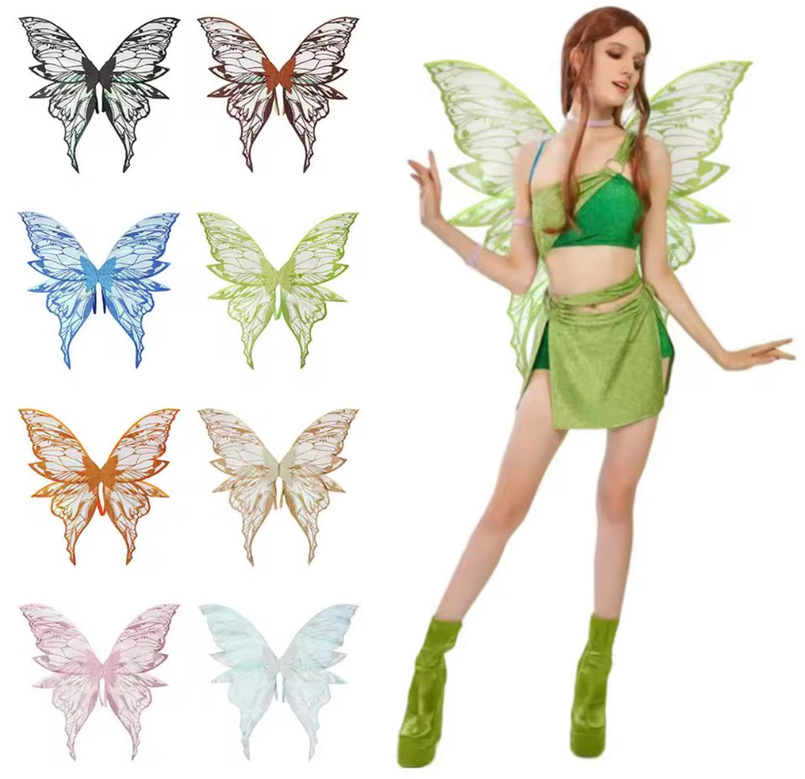 Winx Club Fairy Wings - Magical Costume Accessory | Winx Club Peri Kanatları - Büyülü Kostüm Aksesuarı