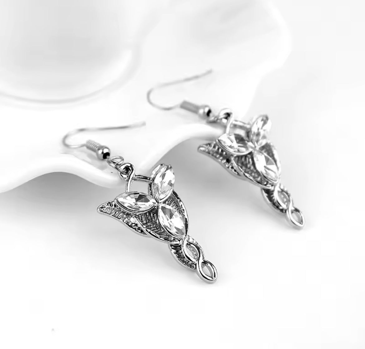 Arwen Elvish Evenstar Earring - LOTR Inspired | Arwen Elf Evenstar Küpe - LOTR İlhamlı
