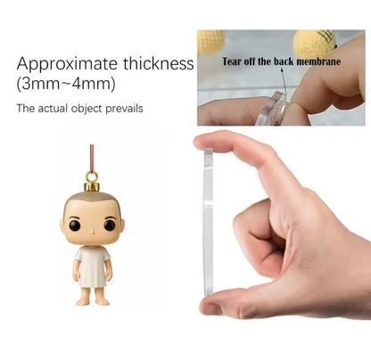 Stranger Things Advent Calendar Christmas Tree Ornaments Set 2025 | Stranger Things Noel Ağacı Süsleri Seti