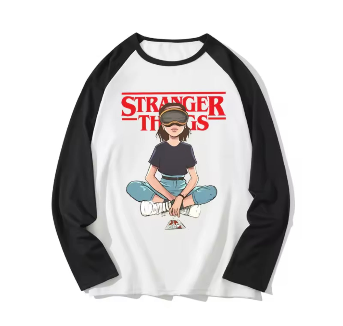 Stranger Things Long Sleeve T-shirt - Multiple Designs Available | Stranger Things Uzun Kollu T-shirt - Çoklu Tasarım Mevcut