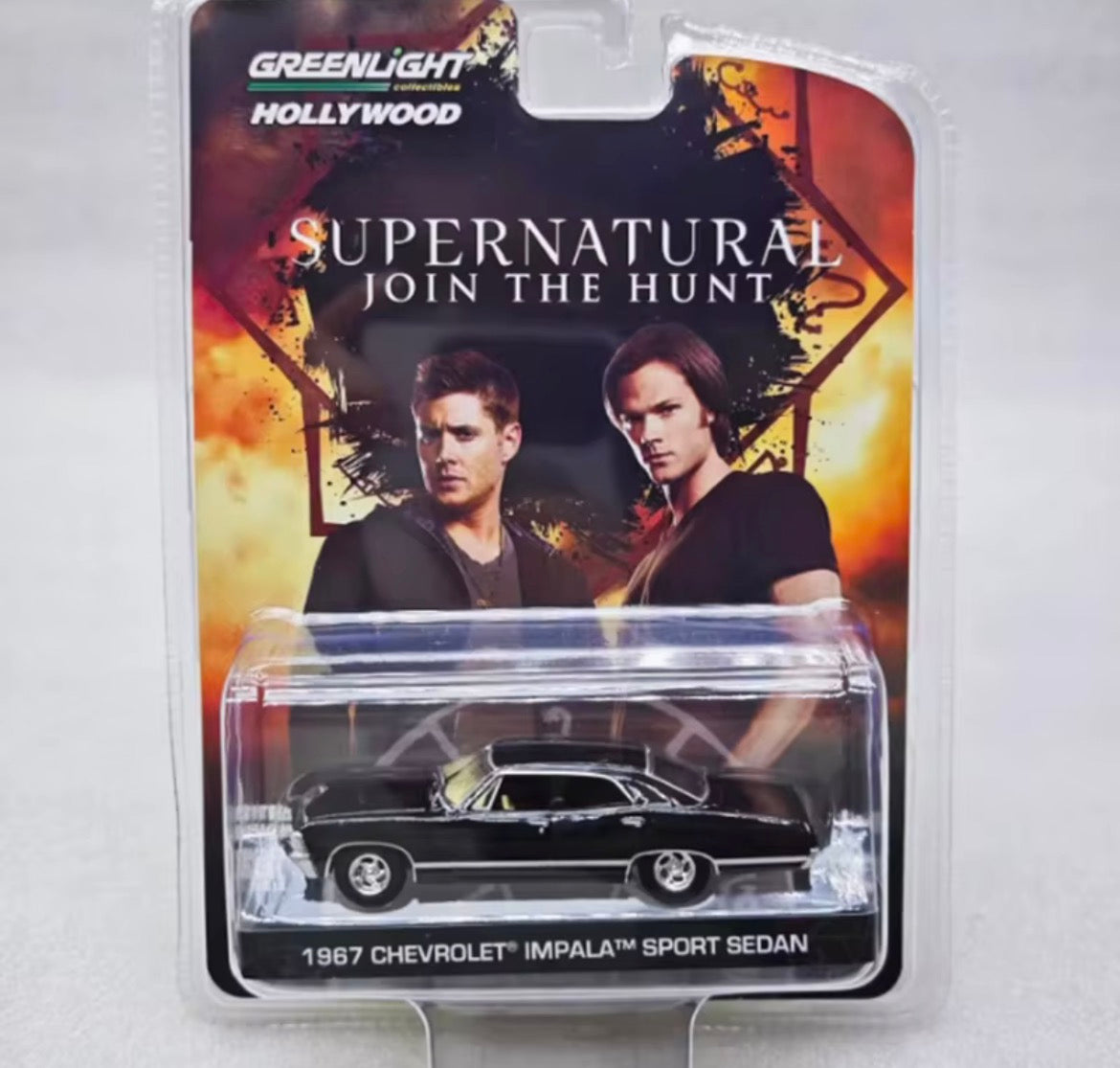 Supernatural 1967 Chevrolet Impala Sport Sedan Alloy Model Car - Classic Adult Collectible