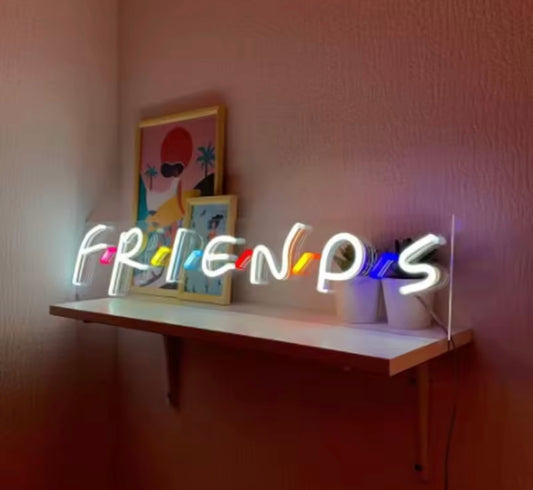 Friends LED Neon Sign - Wall Decor Party Light