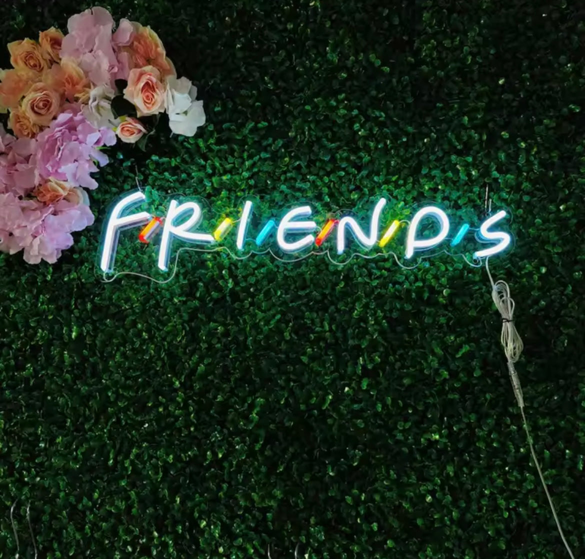 Friends LED Neon Sign - Wall Decor Party Light