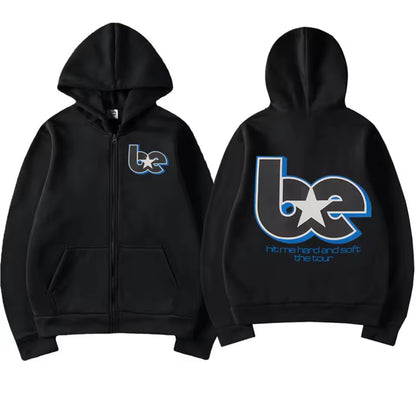 Billie - Hit Me Hard and Soft 2025 Tour Zipper Hoodie Jacket