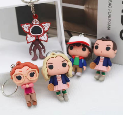 Stranger Things Funko Pop Keyring - Multiple Characters | Stranger Things Funko Pop Anahtarlık - Çoklu Karakterler