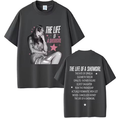 Taylor The Life Of A Showgirl Album T-shirt Tee | Taylor The Life Of A Show Girl Albüm Tişört