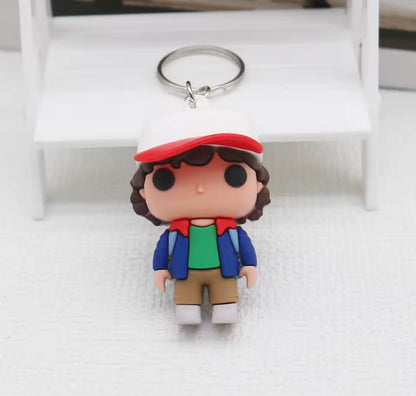 Stranger Things Funko Pop Keyring - Multiple Characters | Stranger Things Funko Pop Anahtarlık - Çoklu Karakterler