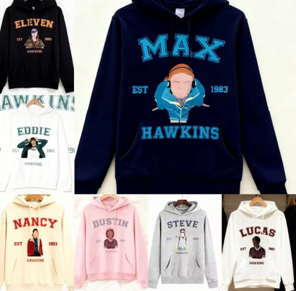 Stranger Things Character Hoodie - Multiple Designs | Stranger Things Karakter Hoodie - Çoklu Tasarım