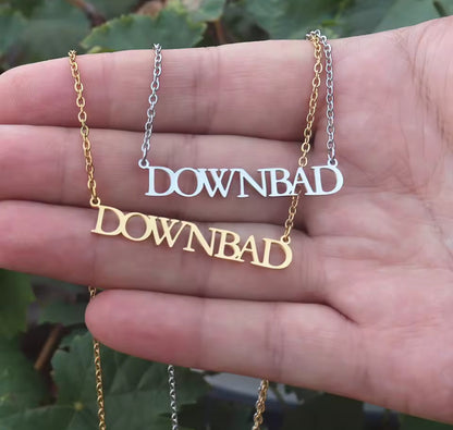 Taylor TTPD Song Titles Necklace / Kolye