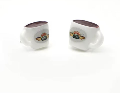 Friends Central Perk Coffee Cup Earrings