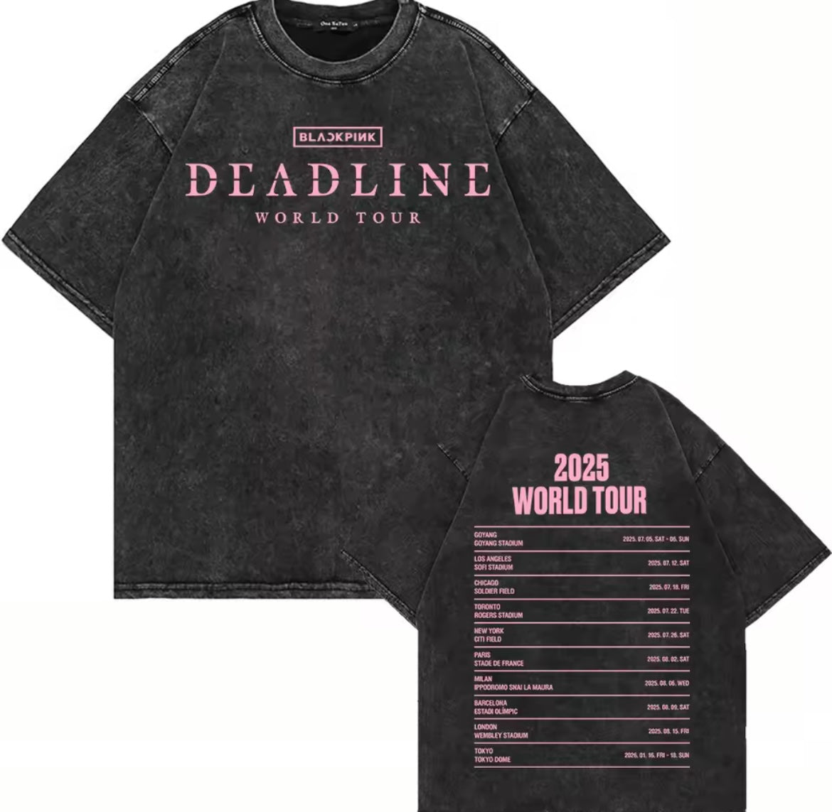 BP Deadline World Tour T-shirt - Deadline Dünya Turu Tişört
