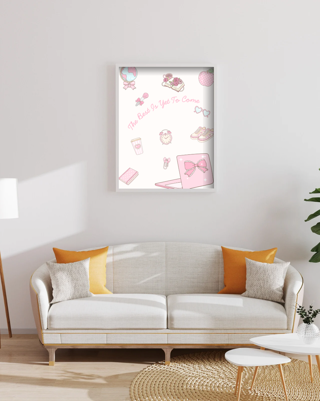 The Best is Yet to Come Print | Motivational Quote Wall Art | Positive Vibes Poster | Digital Download | Inspirational Aesthetic Decor